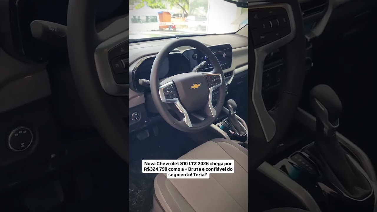 Nova Chevrolet S10 LTZ 2026!