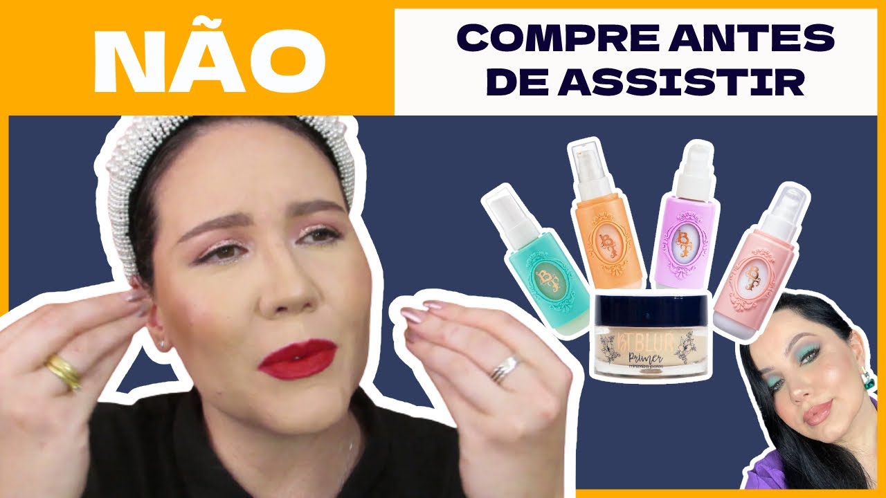 QUAL O MELHOR PRIMER da BRUNA TAVARES [para quem TEM PELE OLEOSA E TEXTURIZADA?]