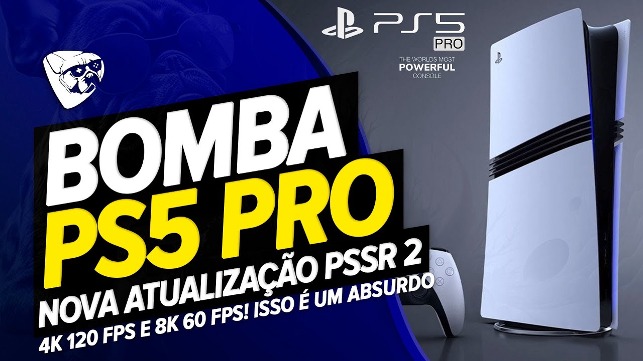 NOVA ATUALIZAÇÃO GIGANTE Do PS5 VAI MUDAR TUDO! Jogos Em 4K e 120 FPS PADRÃO