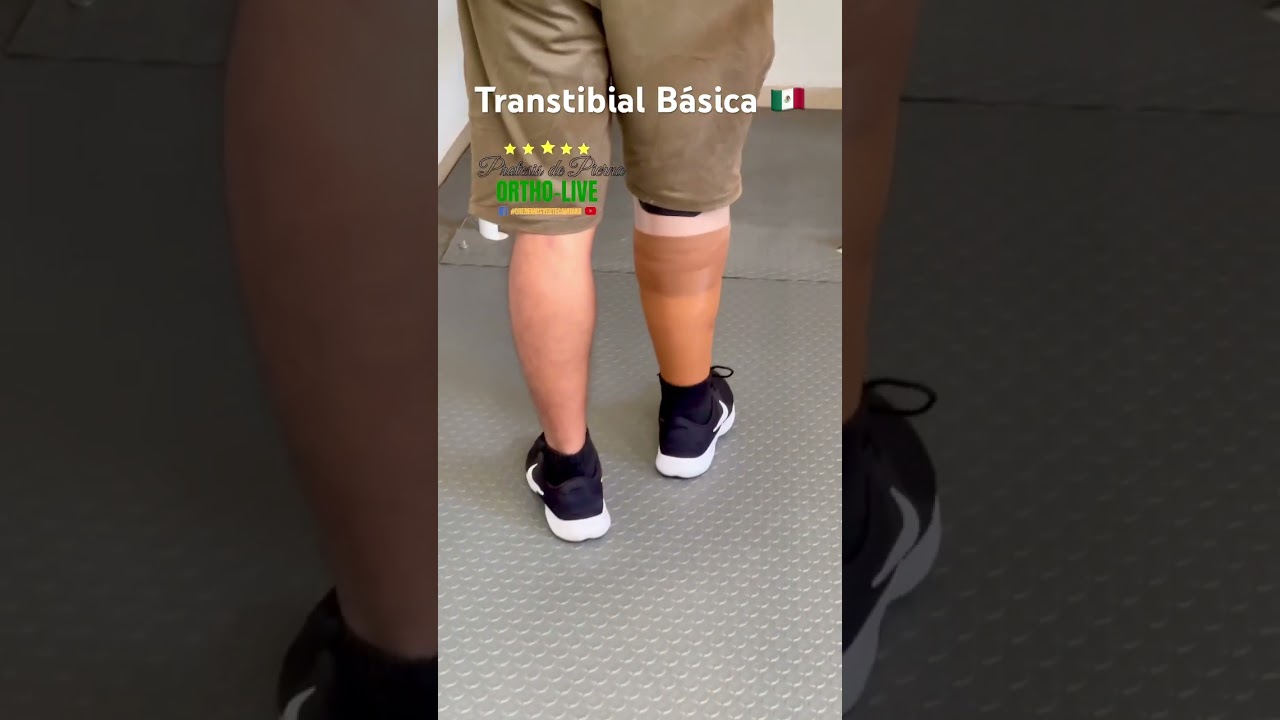 Pr&oacute;tesis b&aacute;sica a bajo costo #amputados #protesis