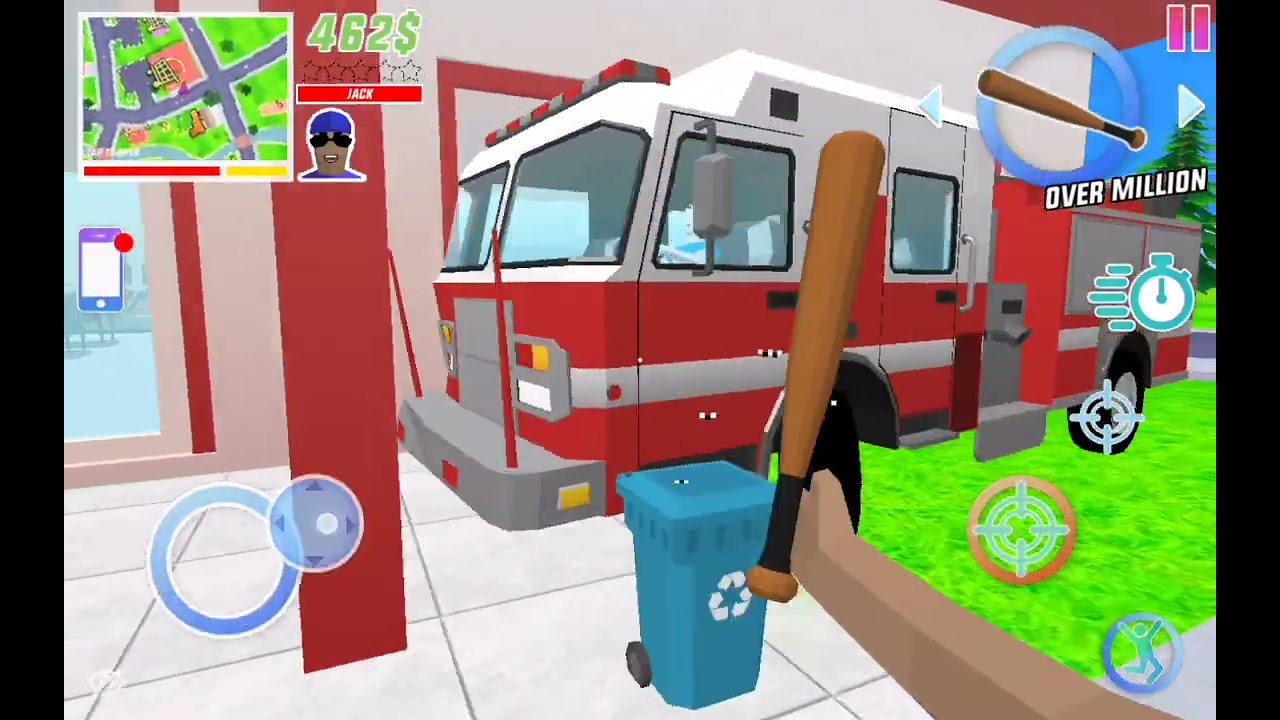Dude Theft Wars Bölüm 1-Lavukları Dövdük! 