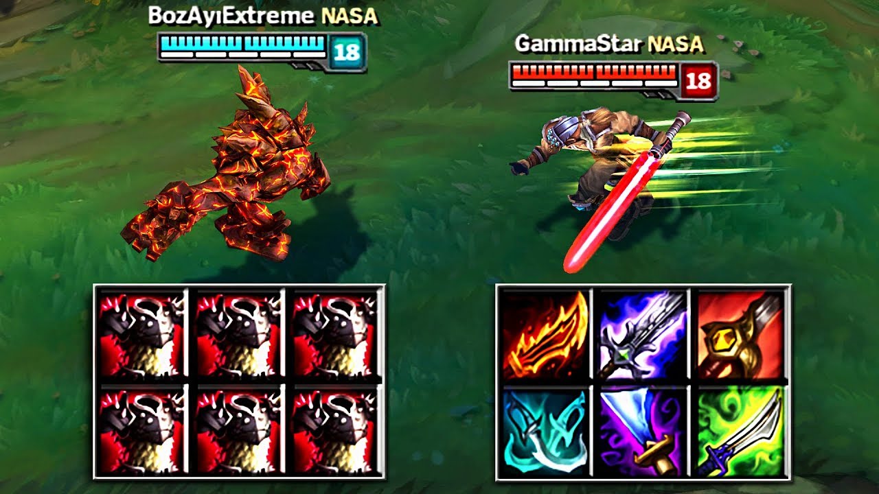 MALPHITE vs MASTER YI FULL BUILD FIGHTS & Best Moments!