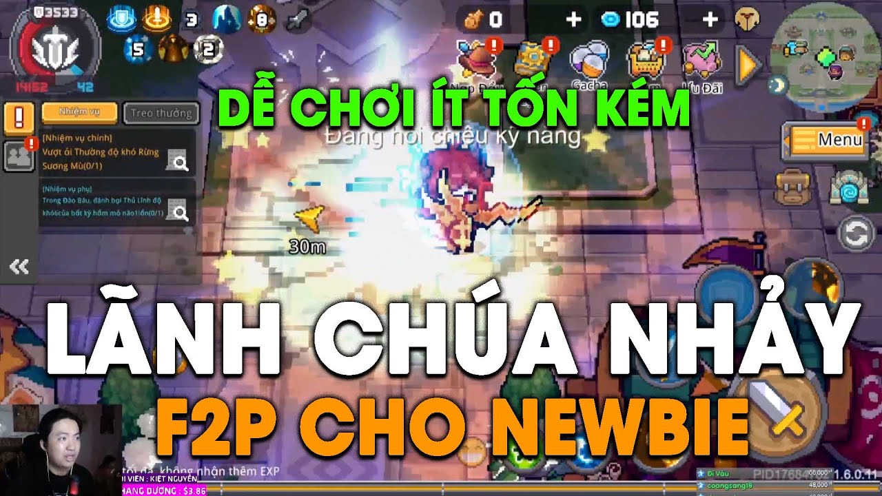 Build Lãnh Chúa NHẢY Siêu Mạnh SS2 Soul Knight Prequel #LuonGei