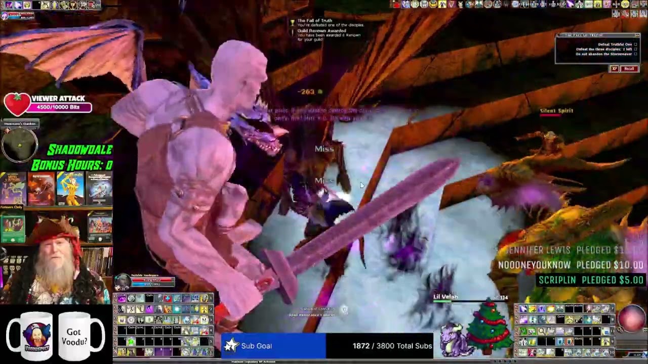 Symphony of the Fey Winter HC first life solo EE Fall of Truth on Voodu Warlock
