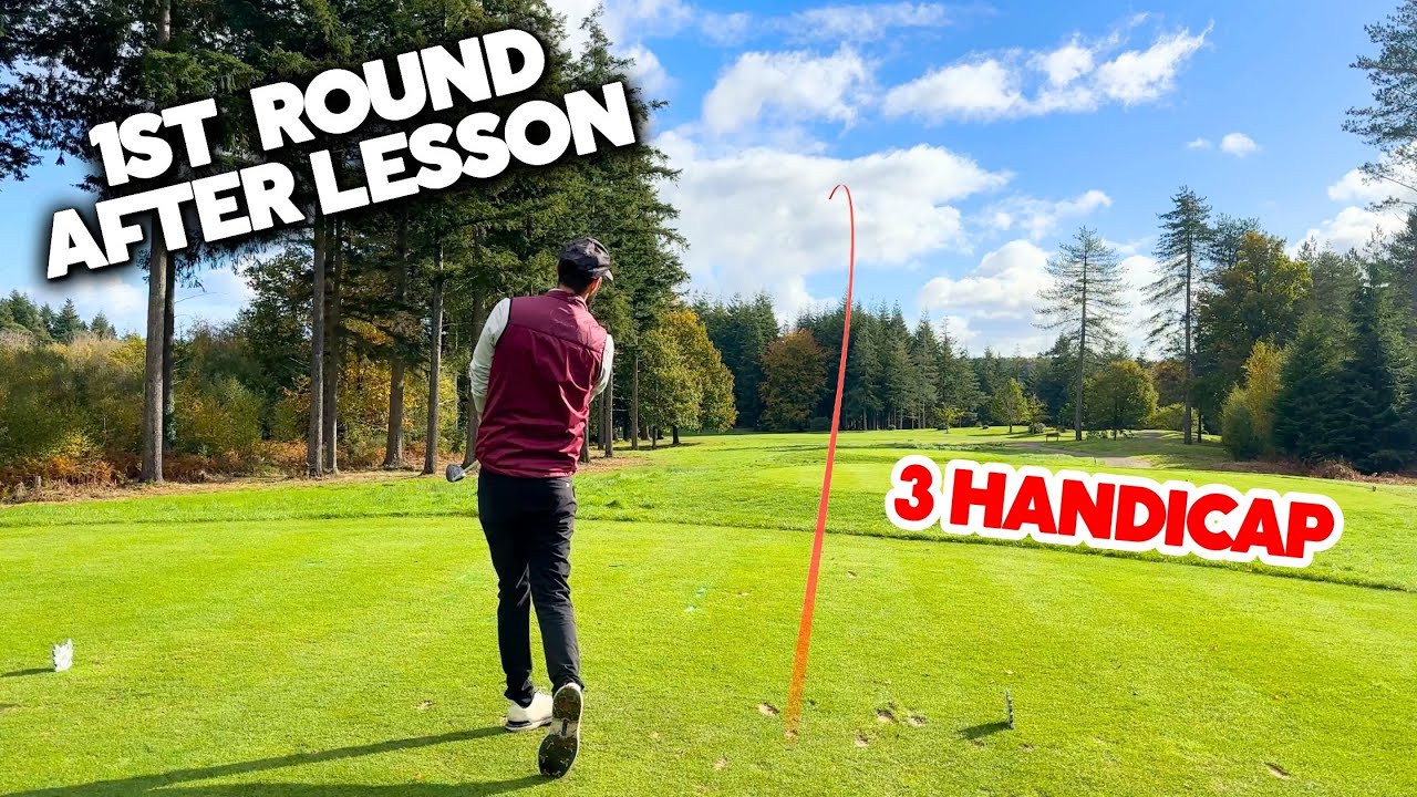 What 3 Handicap Golf Looks Like AFTER a Lesson with Liam Robinson (Every Shot)