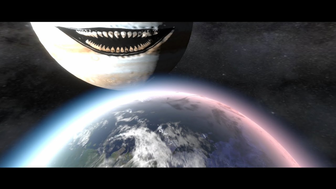 The moon wakes up in solar system simulator part 3 final! 