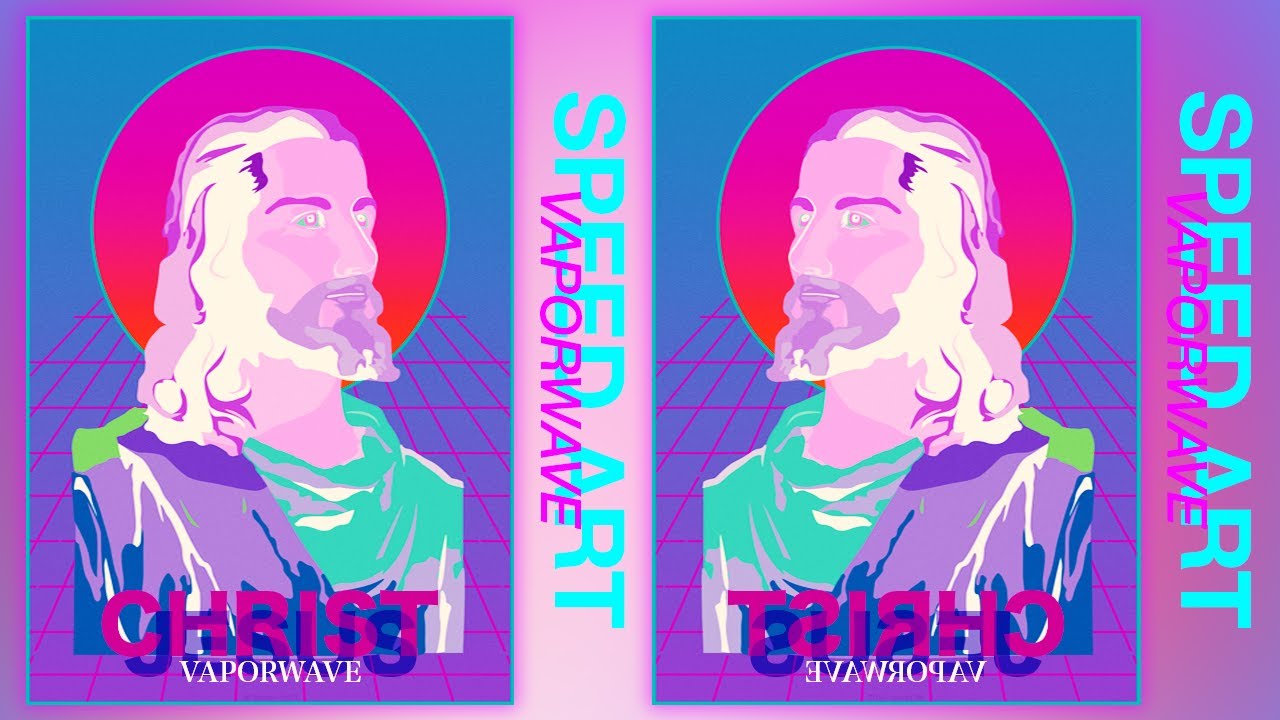 VAPORWAVE Christ Wave (150 likes)