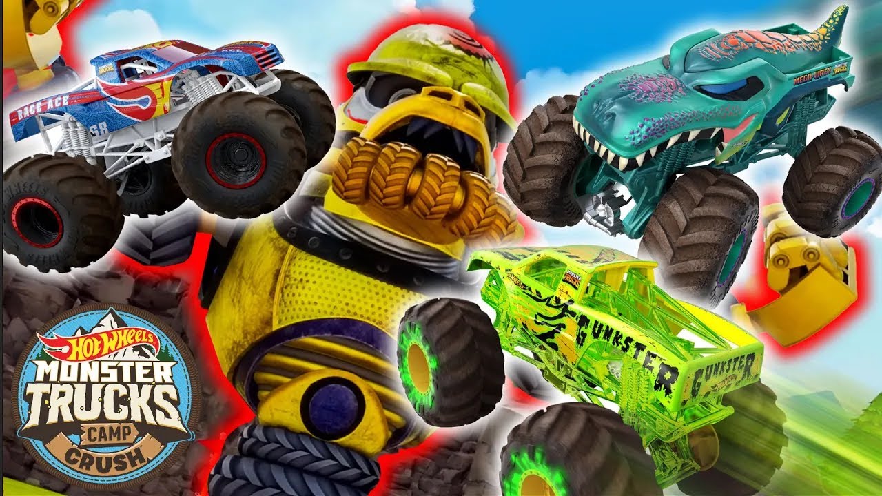 Dzika przygoda i kolosalne starcia Monster Truck&oacute;w! | @HotWheelsPolska