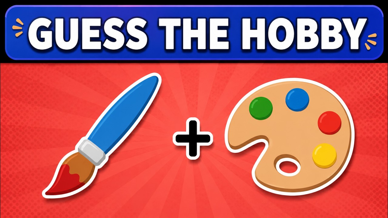 Guess the Hobby by Emoji | Fun & Challenging Emoji Quiz!