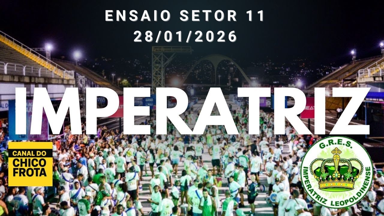 Ensaio setor 11 Imperatriz 28/01