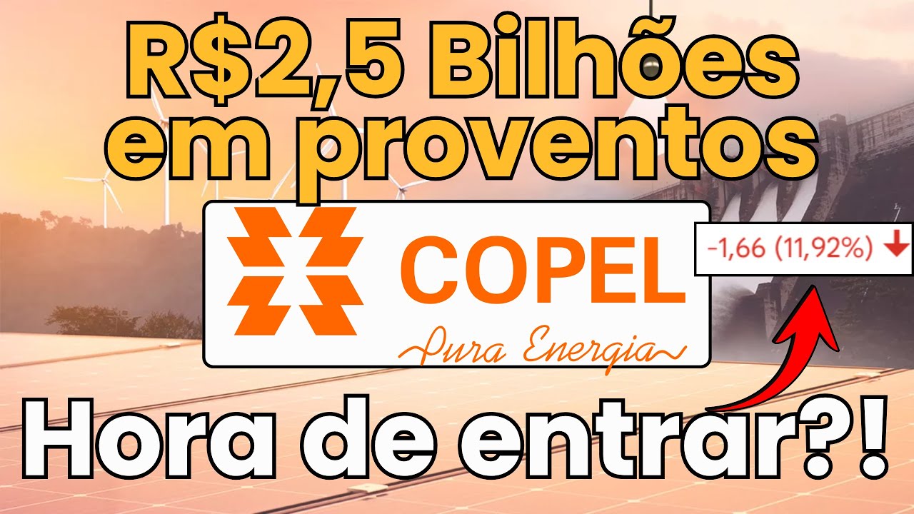 COPEL em Queda: Dividendos Bilion&aacute;rios at&eacute; 2026 Valem o Risco?