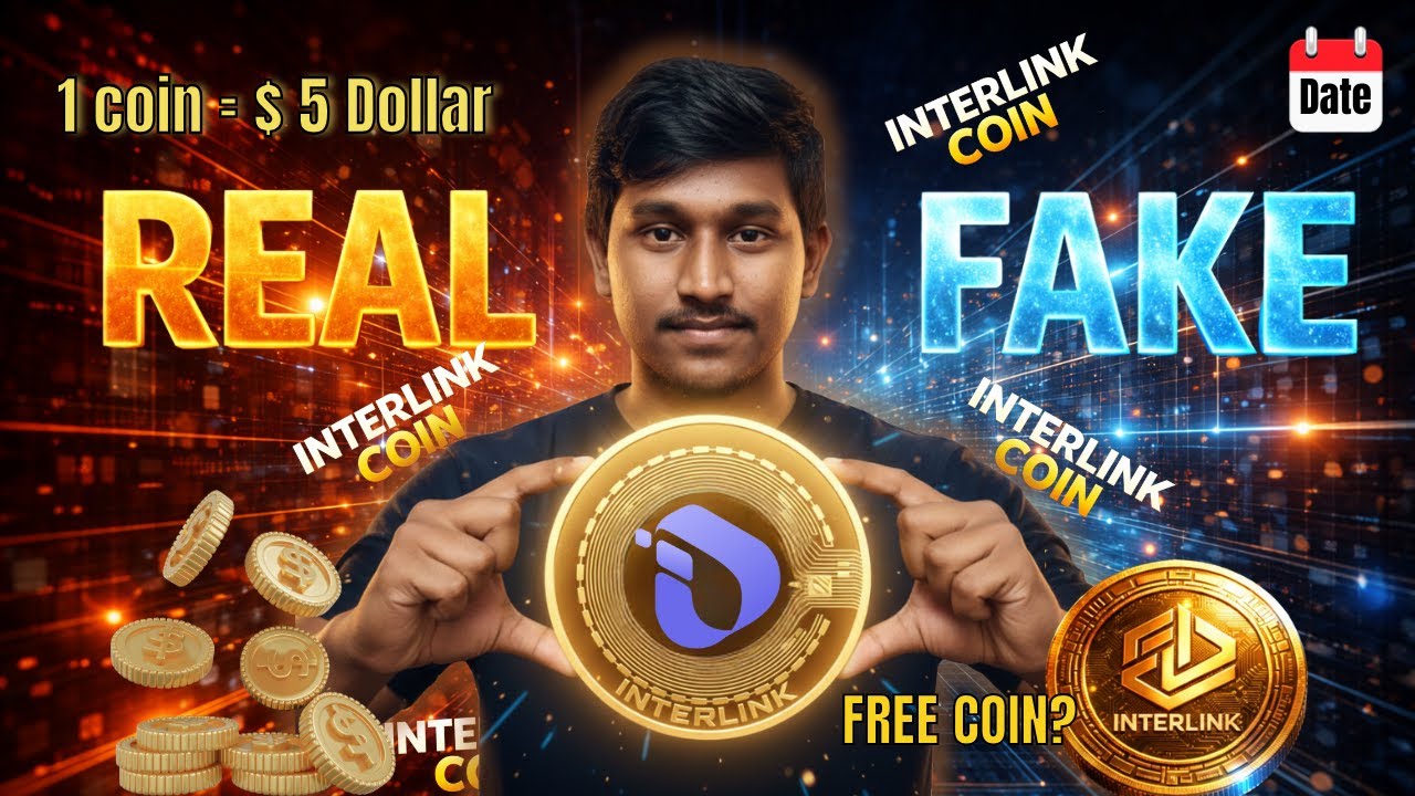 🔥 Interlink Coin REAL or FAKE? | Free Coin Truth Explained 🔥| Coin Price = $5 | Telugu | #lnterlink