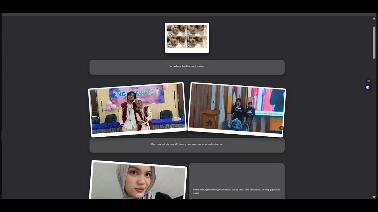 E-Scrapbook | Responsi Proyek Pemrograman Web | Universitas Bengkulu