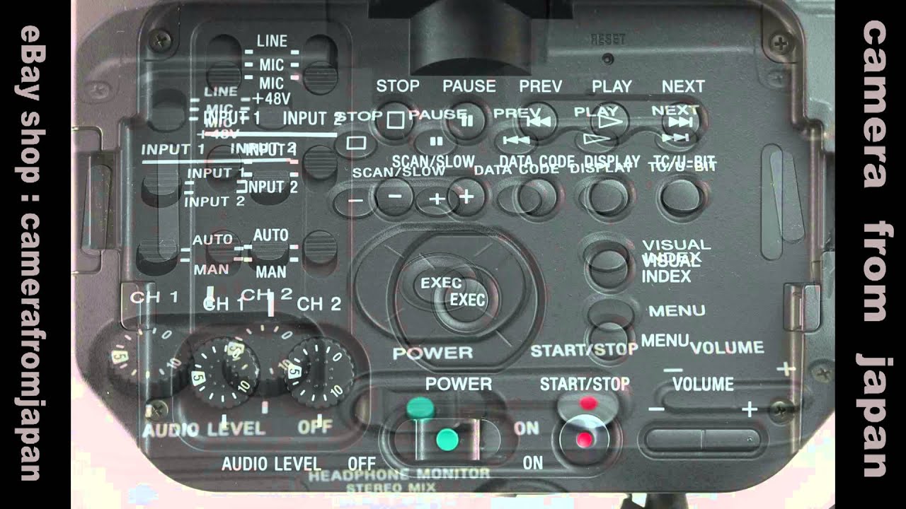 Used SONY NEX-FS100J Japan version of NEX-FS100 EXC++