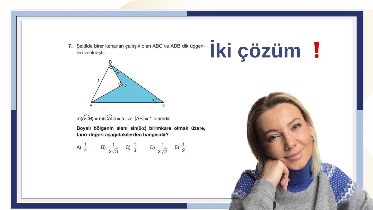 ZOR DEĞİL GÜZEL İKİ ÇÖZÜM 🔥🔥