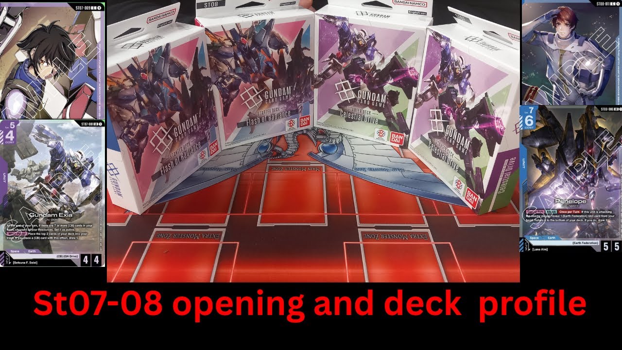 Gundam double deck profile and opening St07/08