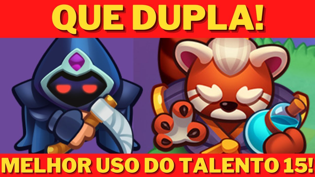Rush Royale - Ceifador FULL + Mestre Espiritual l Gameplay português PT-BR