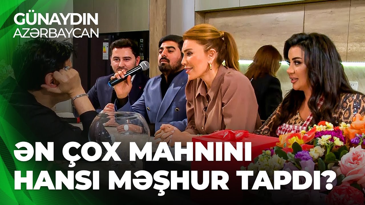 Günaydın Azərbaycan | Sərxan Kərəmoğlu qonaqlarla maraqlı musiqili oyun keçirdi