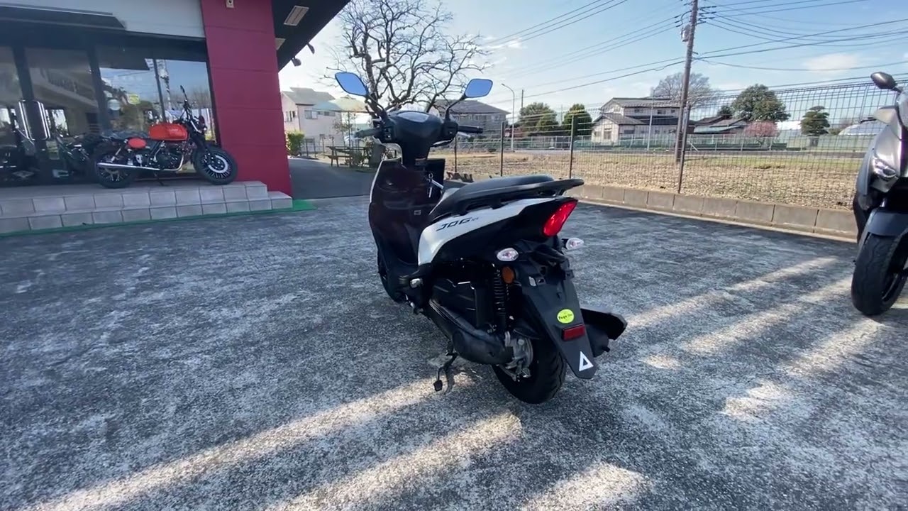 2024年JOG125ワンオーナー　入庫