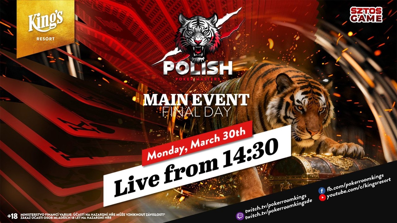 🤑 Final Day of &euro;165 Polish Poker Masters Main Event Live from King's Resort! - 🎙