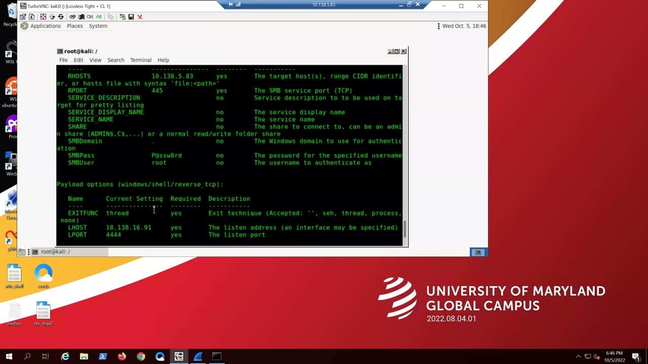UMGC DIGITAL FORENSICS & CYBER INVESTIGATION (REVISED) LAB on NETWORK FORENSICS (SAMPLE DFC 640 LAB)