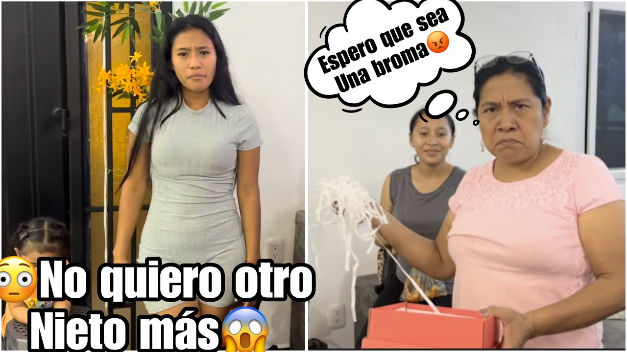 La mamá de Jonathan asta de cara cambio cuando le di la noticia estoy embarazada😱