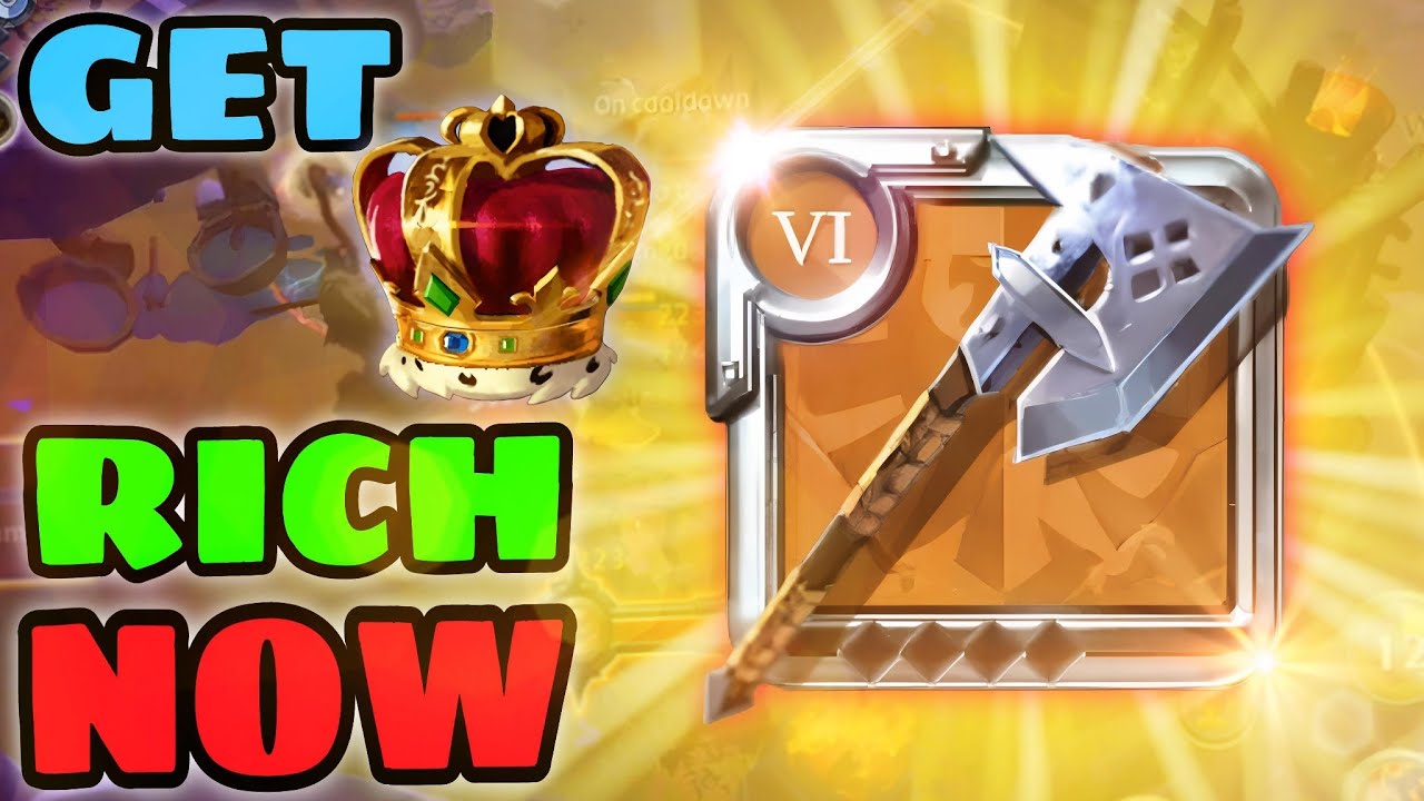 Best Build Get Rich 🤑 Great Axe | Albion Online Mobile Gameplay