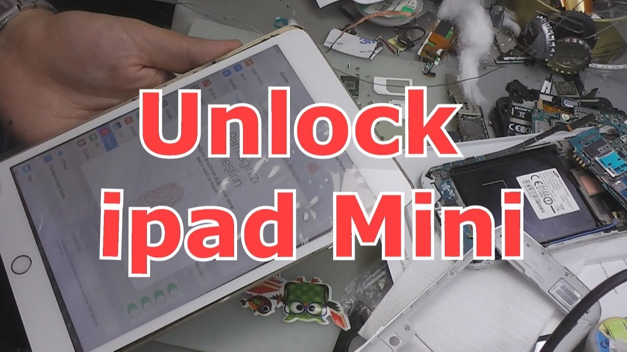 Unlock ipad Mini