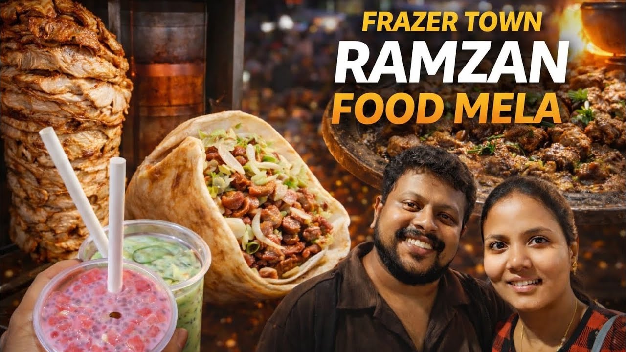 Frazer Town Ramzan Food Mela 2026 #foodvlog #streetfood #foodmela 