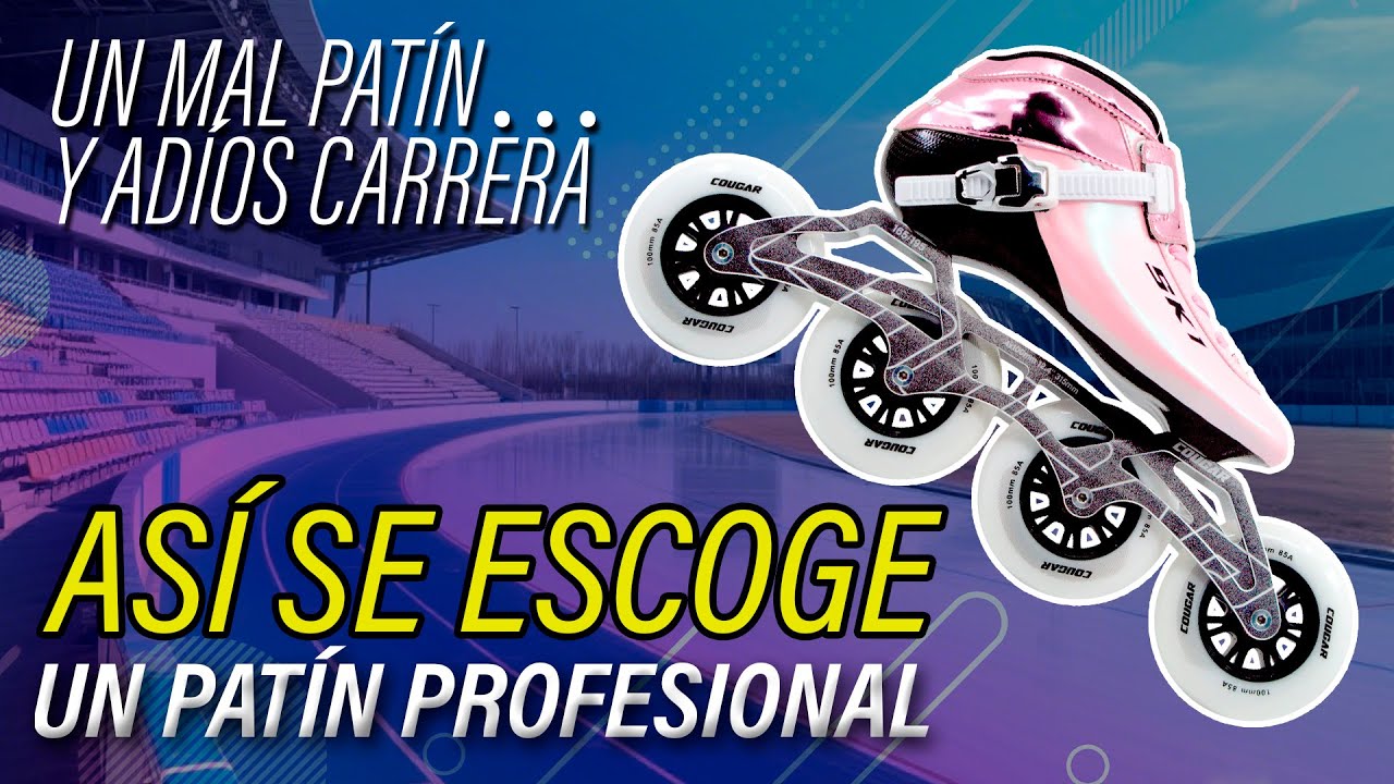 ¿Cómo elegir el primer patín profesional? Fibra de vidrio vs. carbono, altura de la bota y más