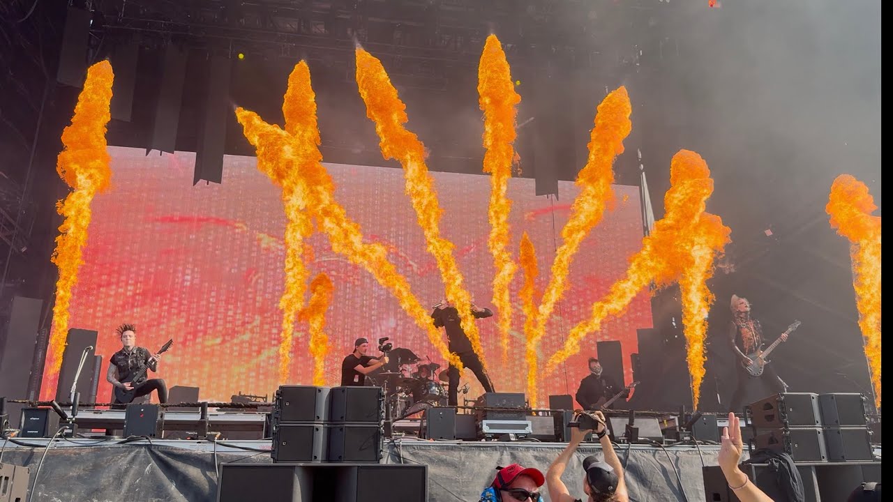 Motionless In White Live at Welcome To Rockville 2025 at Daytona Beach, FL (full setlist)