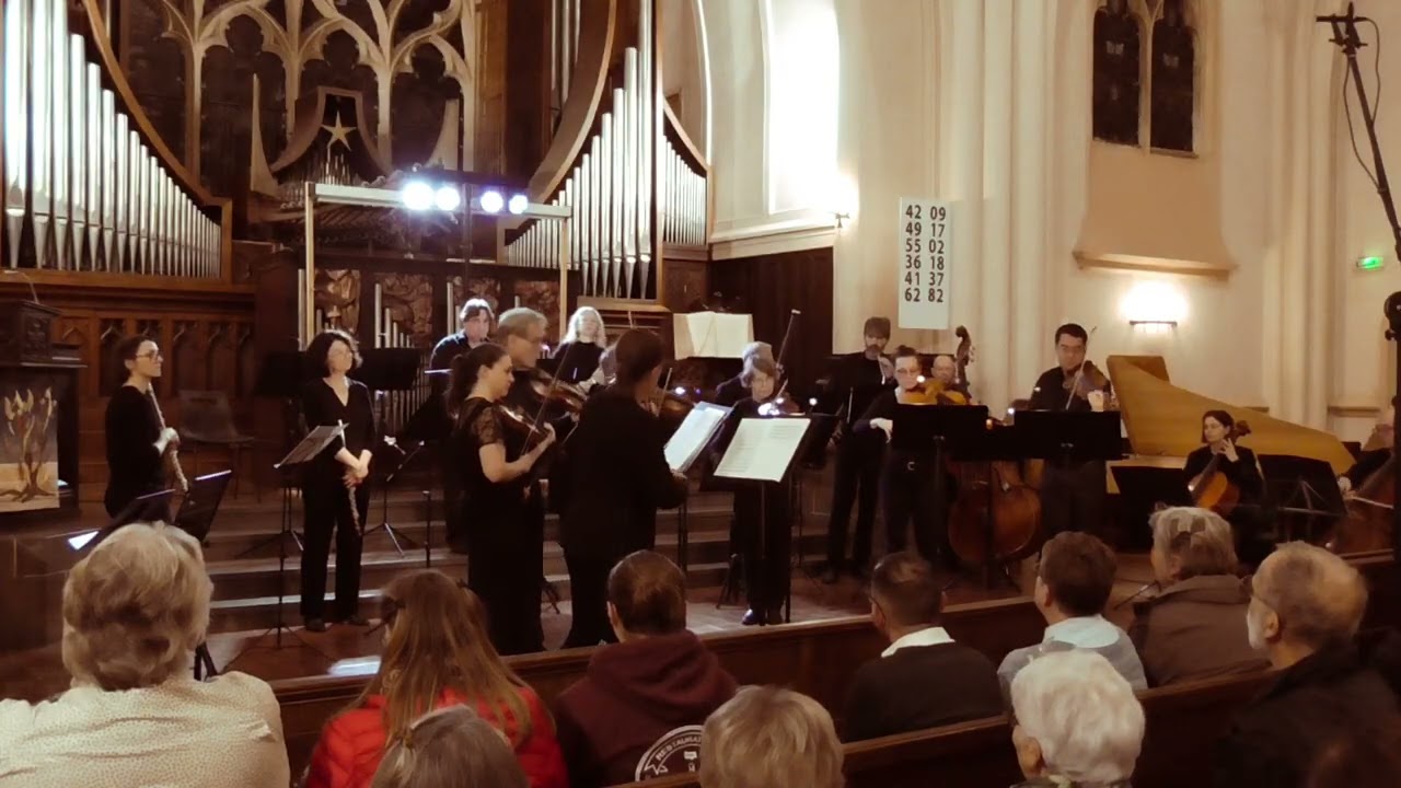 "Allegro", 3. mvt Concerto Grosso Op3 No1, G-F. Haendel, "Ensemble Arezzo" of Reims 2025.