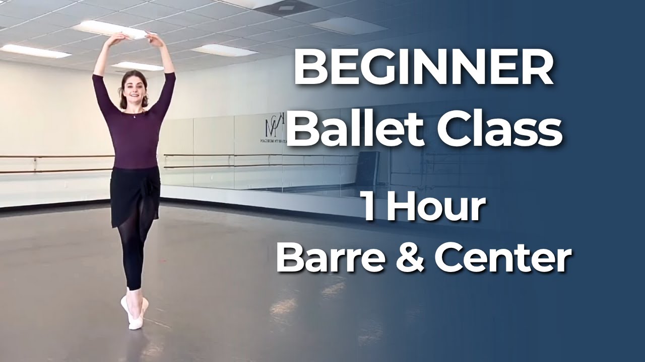 Full Beginner Ballet Class (1 Hour) | No Experience Needed
