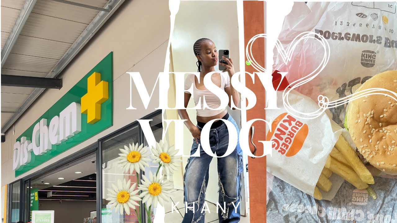 Messy vlog : chicken pox , moving in , running errands 