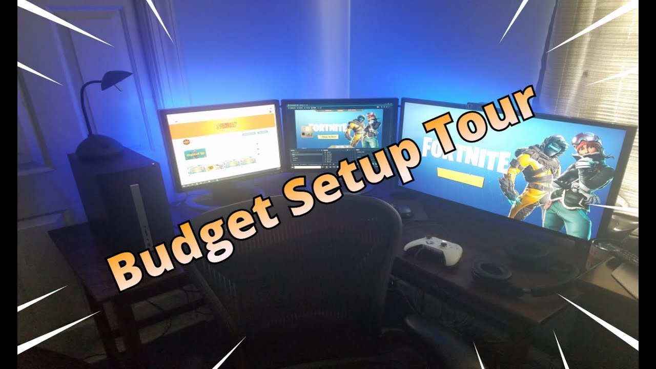 Epic 17 year old Budget Gaming Setup Tour 2019 (Under $1,000)