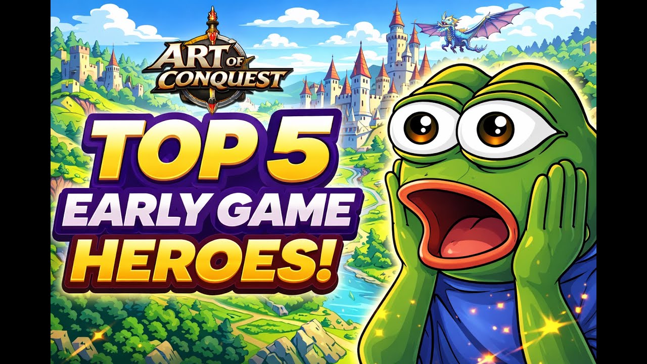 Top 5 Best Heroes for Early Game | Art of Conquest Guide