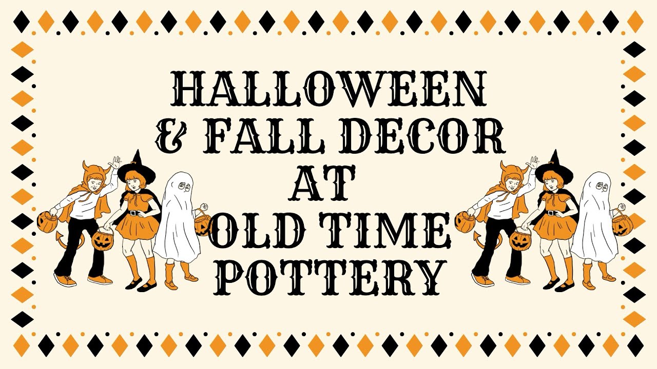 Walk Through @OldTimePottery1 #halloween #falldecor #shopping #walkthrough 