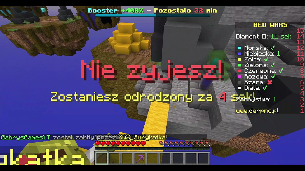 gram w bed wars na derpmc pl