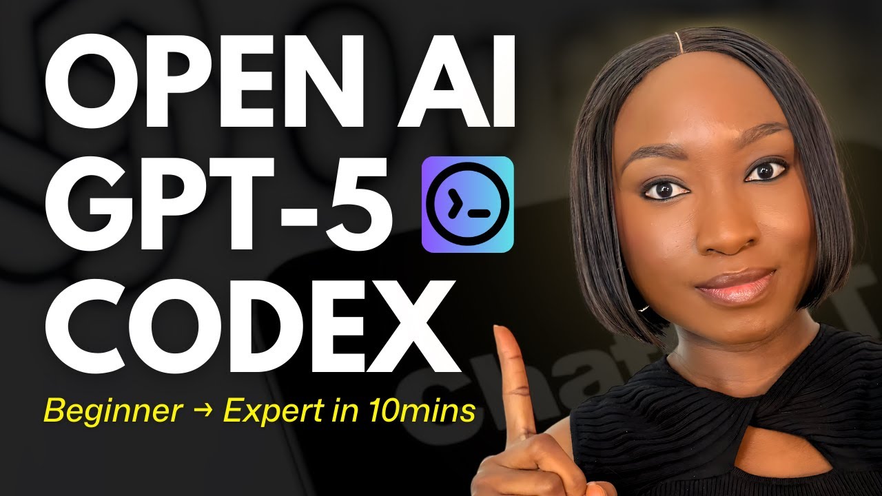 GPT-5 Codex: From Beginner to Expert in 10 minutes | Step by Step Guide