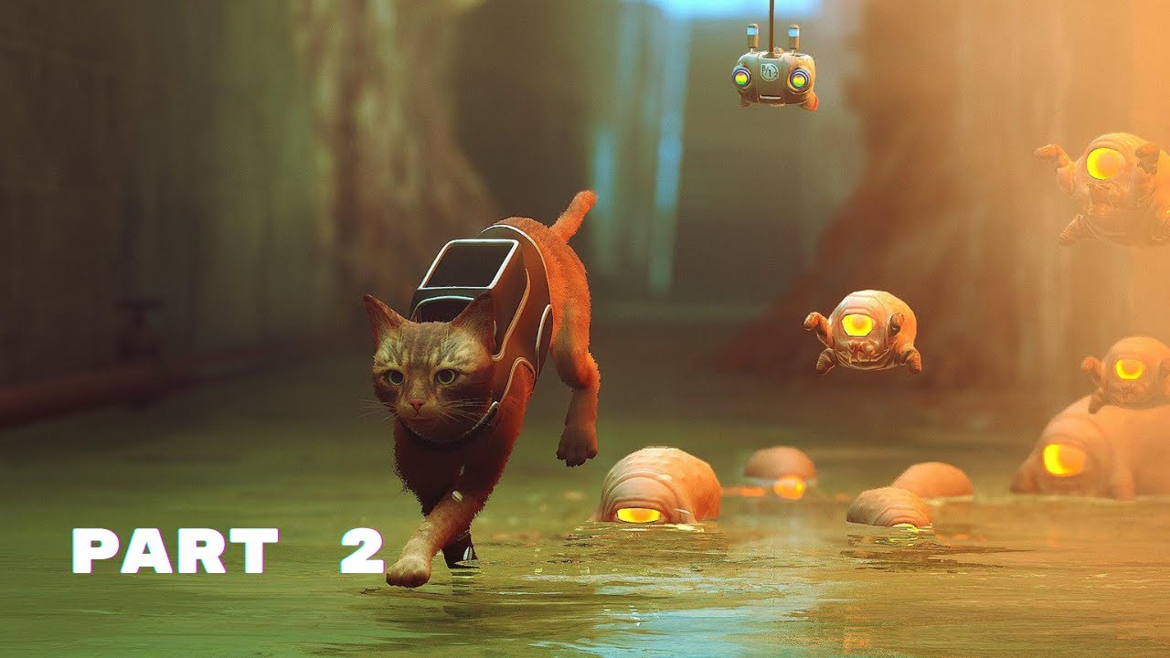 STRAY | Прохождение | Часть 2
