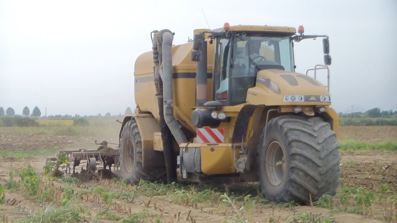 CHALLENGER Terragator TG8333 in interramento biodigestato!!!