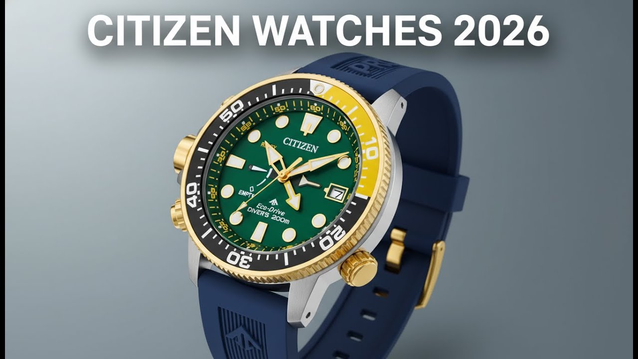 Топ-10 часов Citizen, которые понравятся каждому мужчине в 2026 году