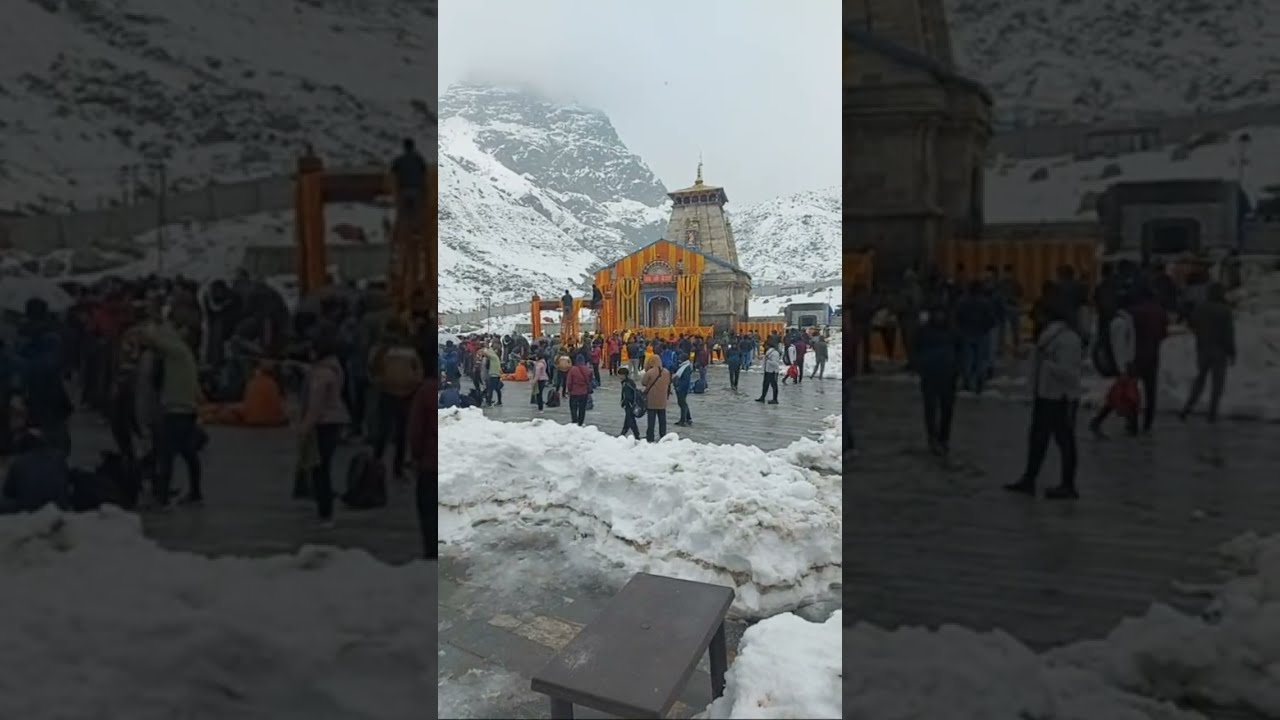 Kedarnath Live Today Weather Update #kedarnath