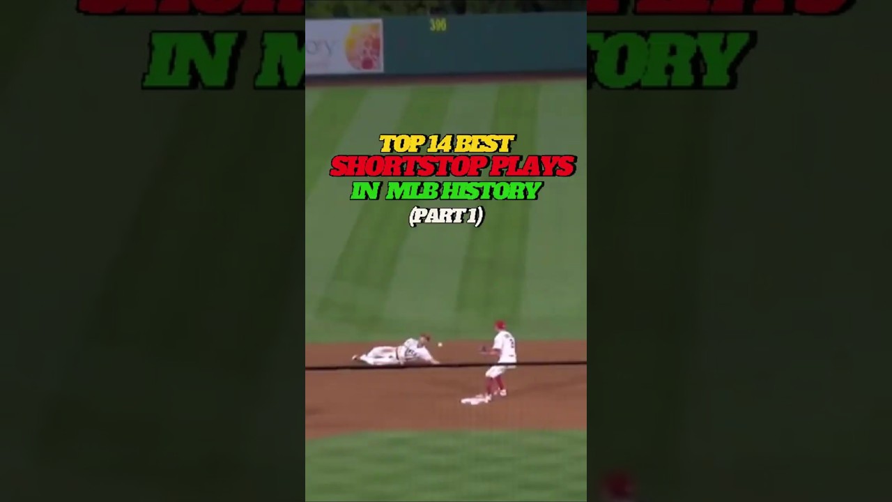 Top 14 Best ShortStop PLays in the MLB - Part 1  #baseball #mlb