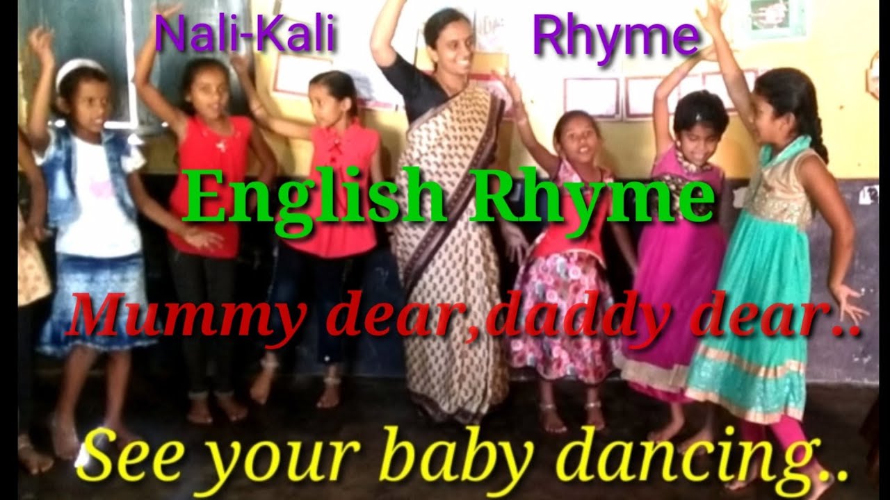 English Rhyme/Mummy dear..(Nali-kali Rhyme)#learningplatform #savimysuru
