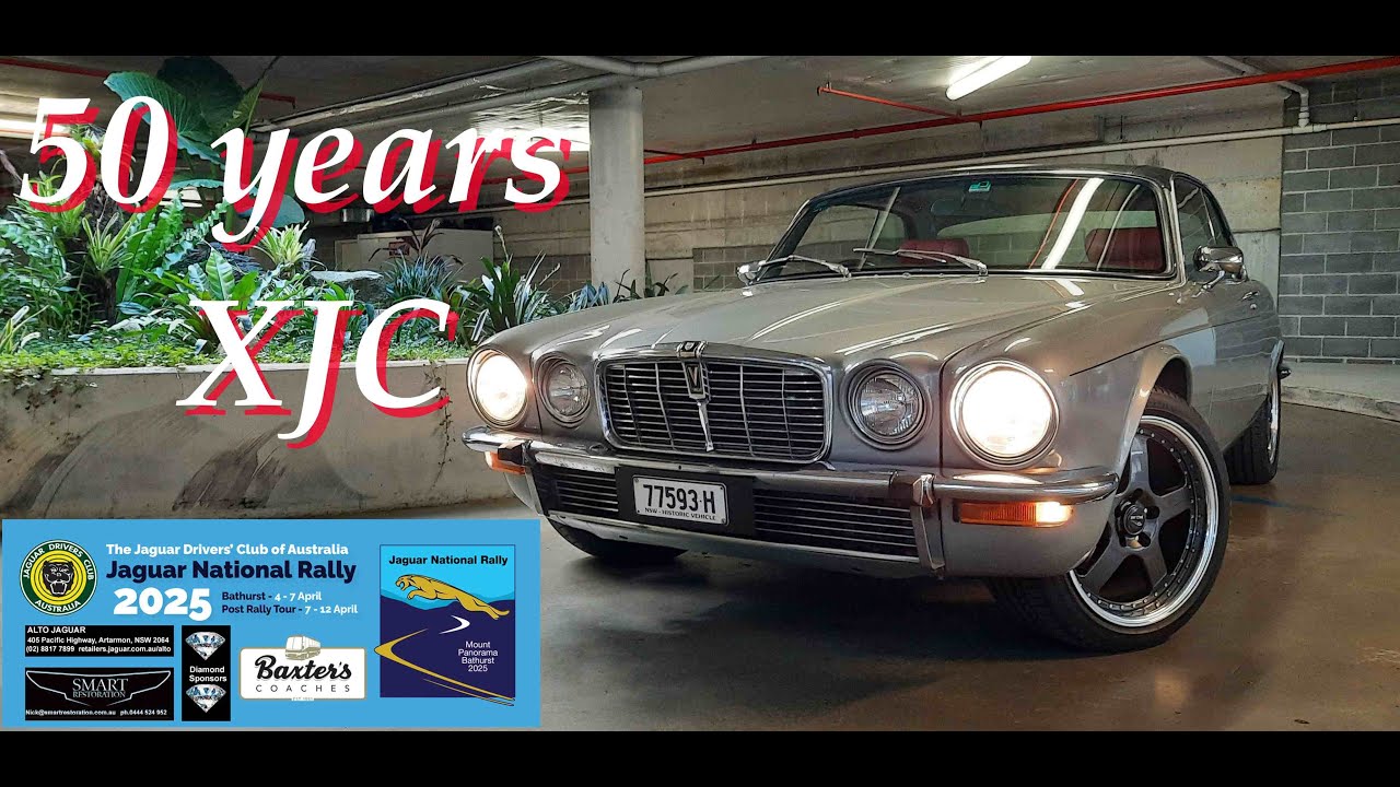 Jaguar XJC 50 year anniversary. Replacing the headling!