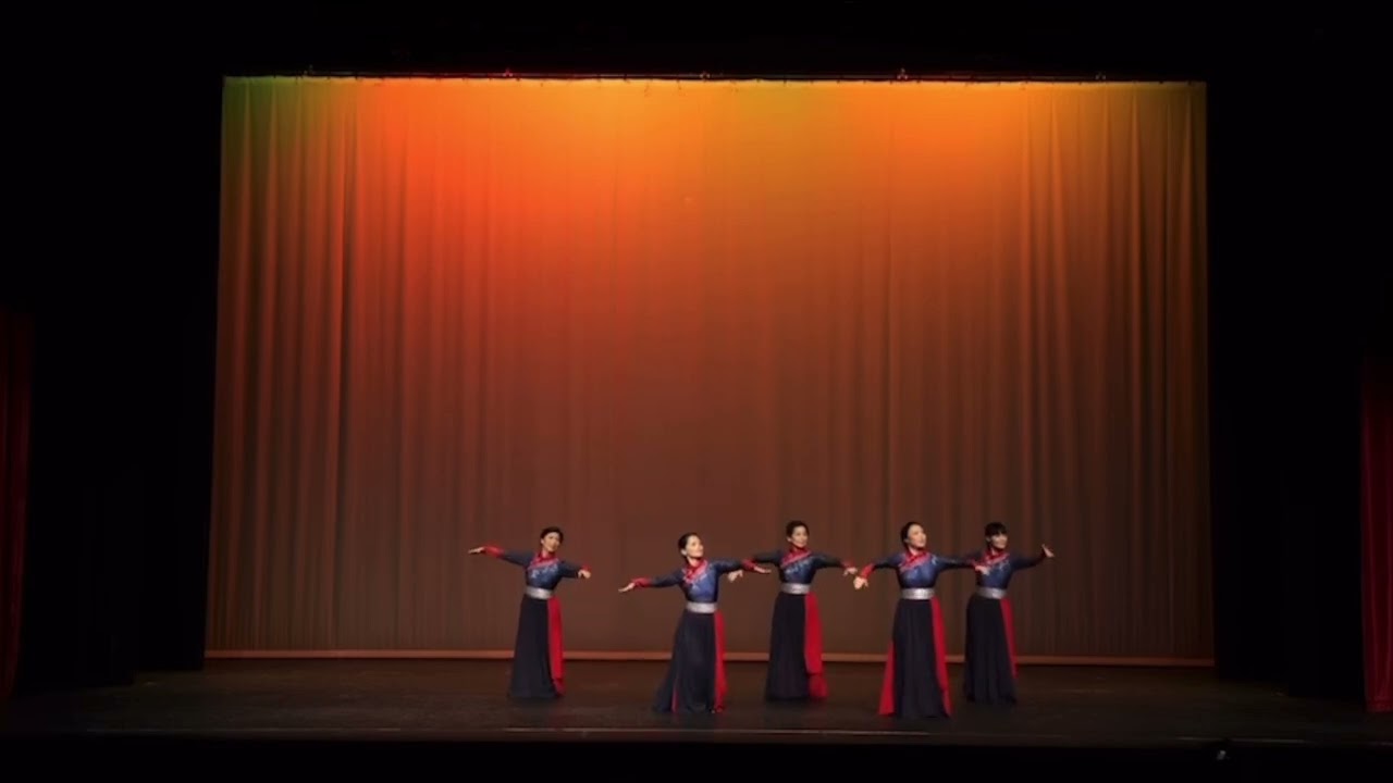 华艺五周年中国舞汇演@麦城三水古月舞团@蒙古舞山顶敕勒歌