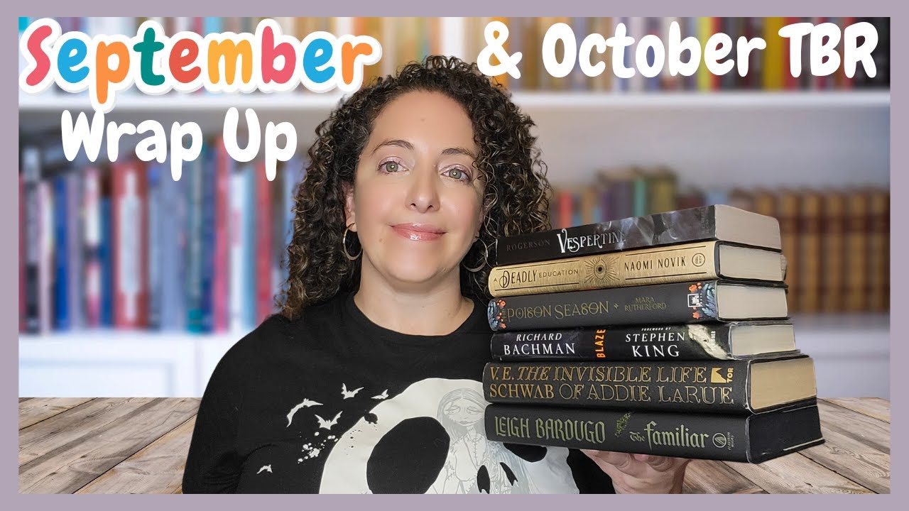 Spooky Season Here We Come! - My September Wrap Up & October TBR