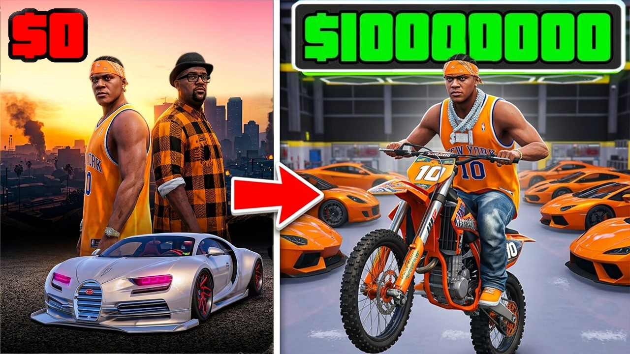Creando Mi Propia BANDA con FRANKLIN en GTA 5