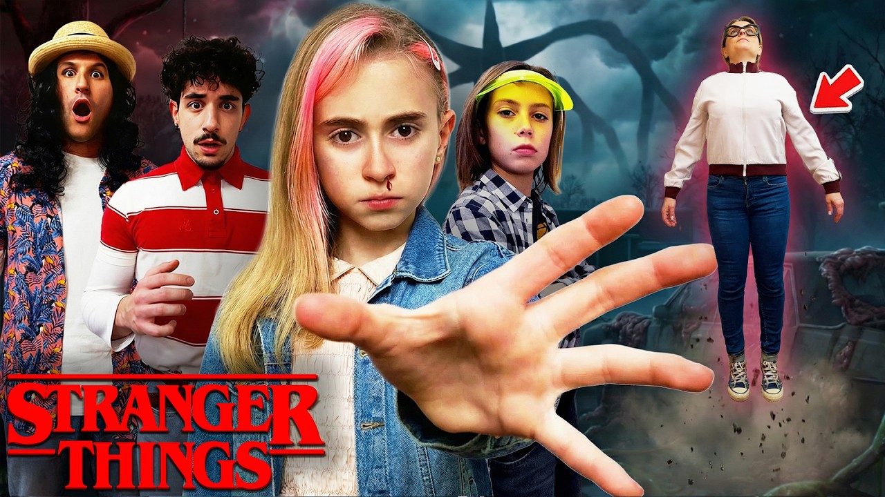 GIORGIA GIOCA A STRANGER THINGS NELLA VITA REALE CON TUTTI I NOSTRI AMICI!